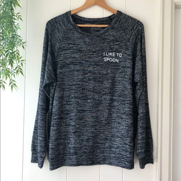 Good HYOUMan I like to Spoon Graphic Shirt M